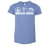 3413Y Youth Extra Soft Tri-blend Tee Thumbnail