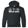 18500B Youth Heavy Blend Hooded Sweatshirt Thumbnail